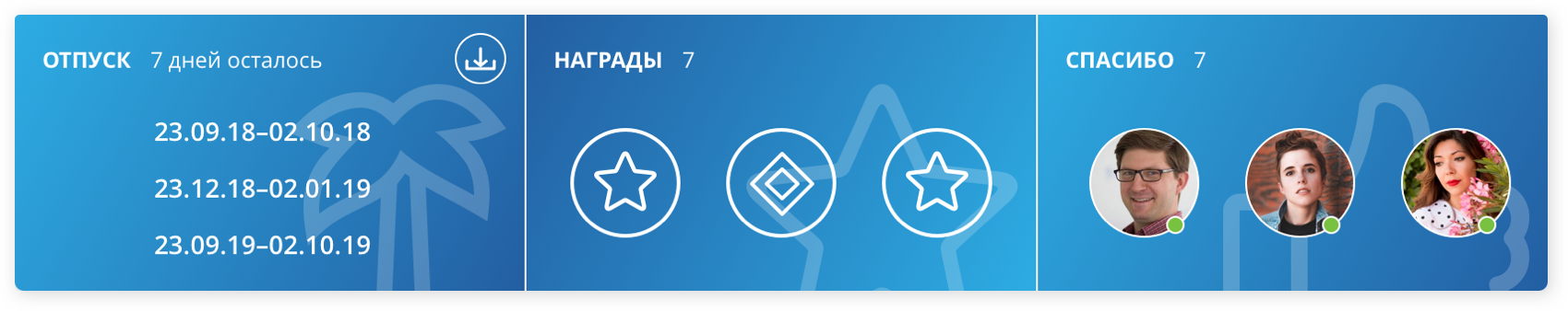 Расширенные возможности профиля Intry